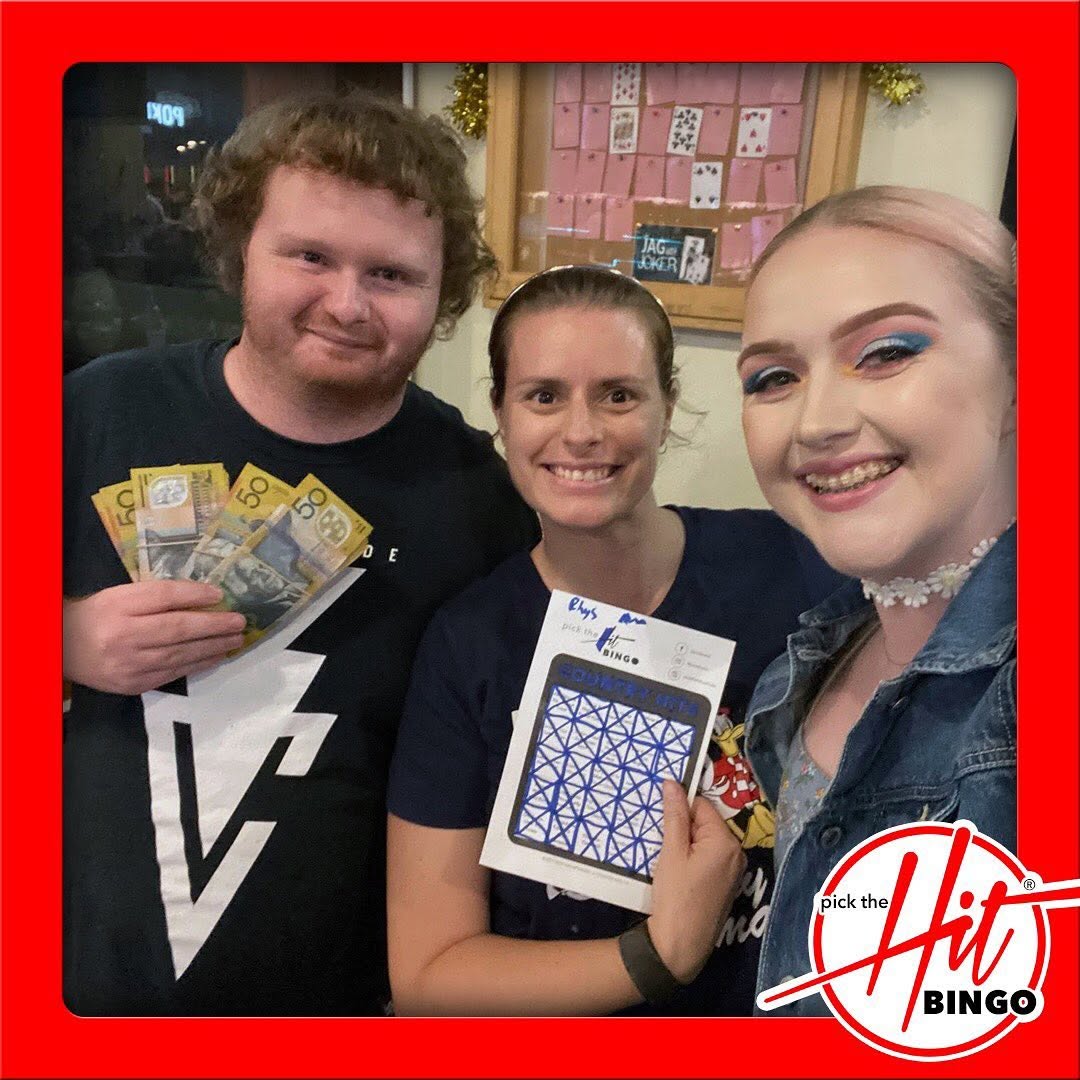 Rhys - Music Bingo winner at Woodpecker Bar & Grill, December 2019